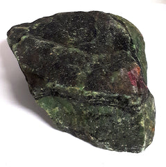 Rubin i Zoizit- Rå (10 x 11 cm. 560 g.)