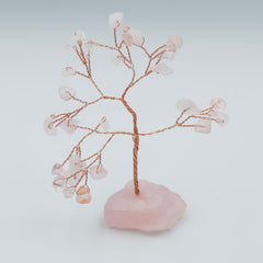 Træ med Rosakvarts - tessies.dk