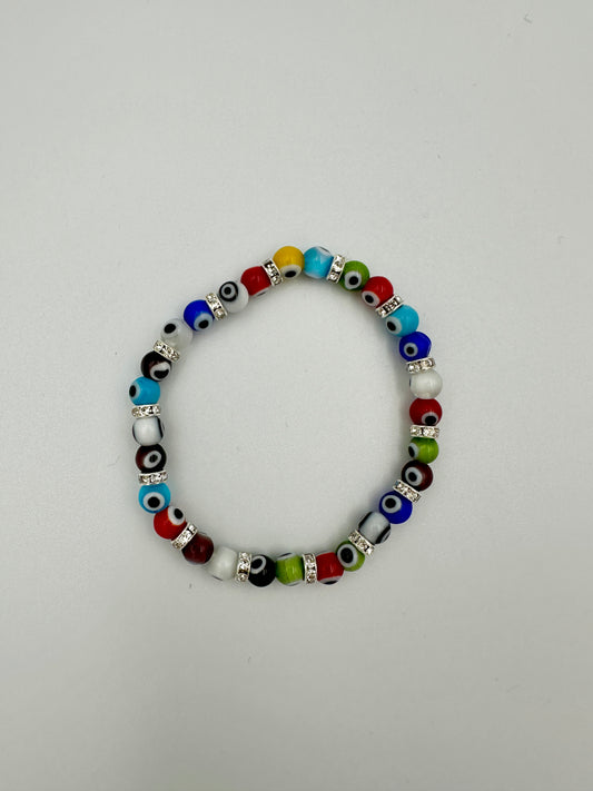 Evil eye armbånd - farver