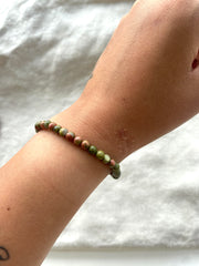 Unakit armbånd - hjertesten