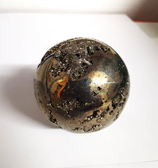 Pyrit kugle - 6 cm.