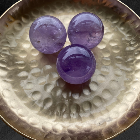 Ametyst Kugle - 3 cm