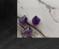 Ametyst (Spids) - 3-4 cm