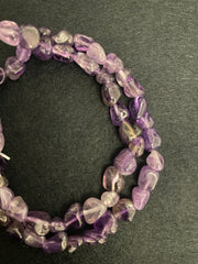 Ametyst armbånd (stor)