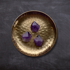 Ametyst (Spids) - 3-4 cm