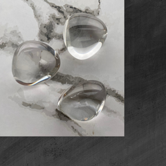 Bjergkrystal klar - 2-3 cm