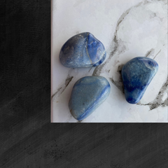 Blå kvarts - 2-3 cm