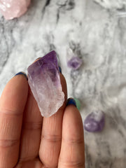Ametyst rå - 2-4 cm