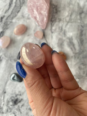 Aura Angel behandlet rosakvarts - 2-3 cm