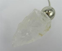 Bjergkrystal pendul - Rå