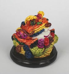 LYKKEFRØ - HÅNDMALET MED FINE DETALJER - 7CM HØJ