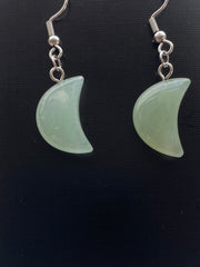 Ørering måne aventurin