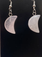 Ørering måne rosakvarts