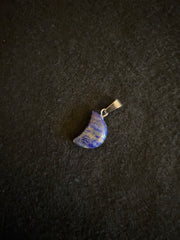 Lapis lazuli vedhæng måne
