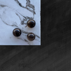 Røgkvarts kugle- 2-3 cm