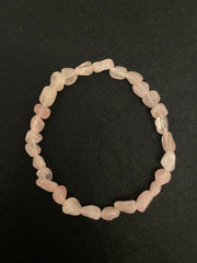Rosakvarts armbånd (stor)