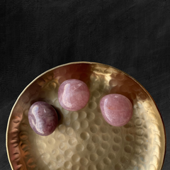 Rosakvarts lilla - 3 cm.