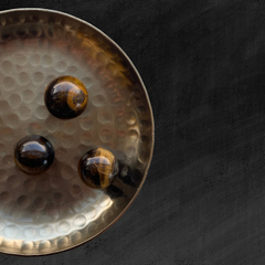 Tigerøje kugle - 2-3 cm