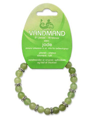 VANDMANDEN - JADE ARMBÅND MED RHINSTEN
