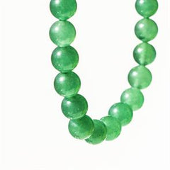 Aventurin amrbånd - 8mm runde sten - Krebsen