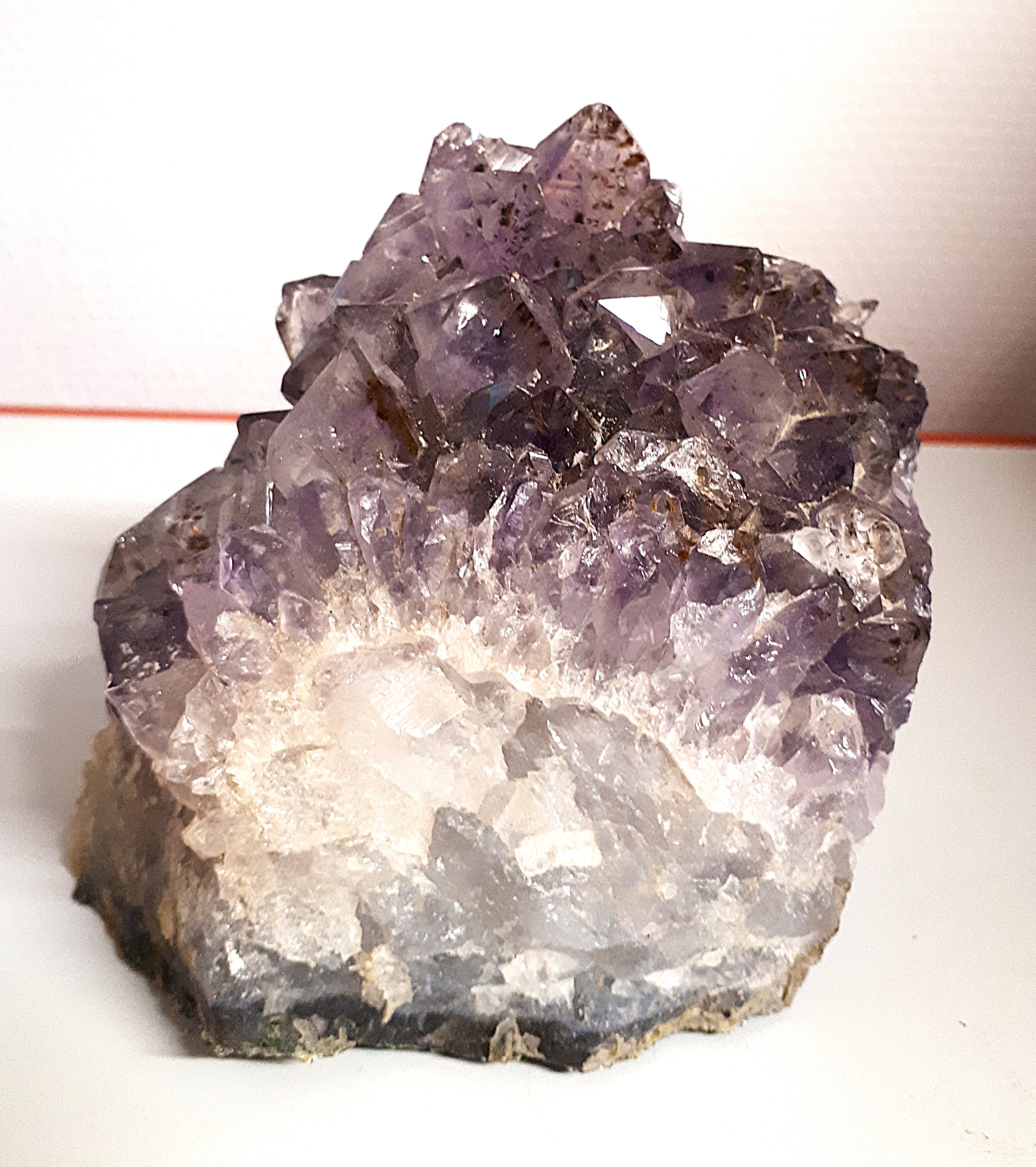 Ametyst- Rå (1,15 Kilo, 11 x 12 cm.)