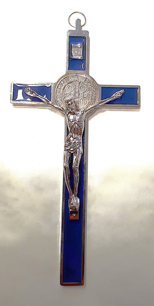 Kors m. Jesus (Blå)