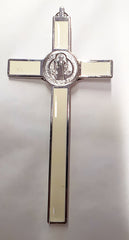 Kors m. Jesus (Hvid)