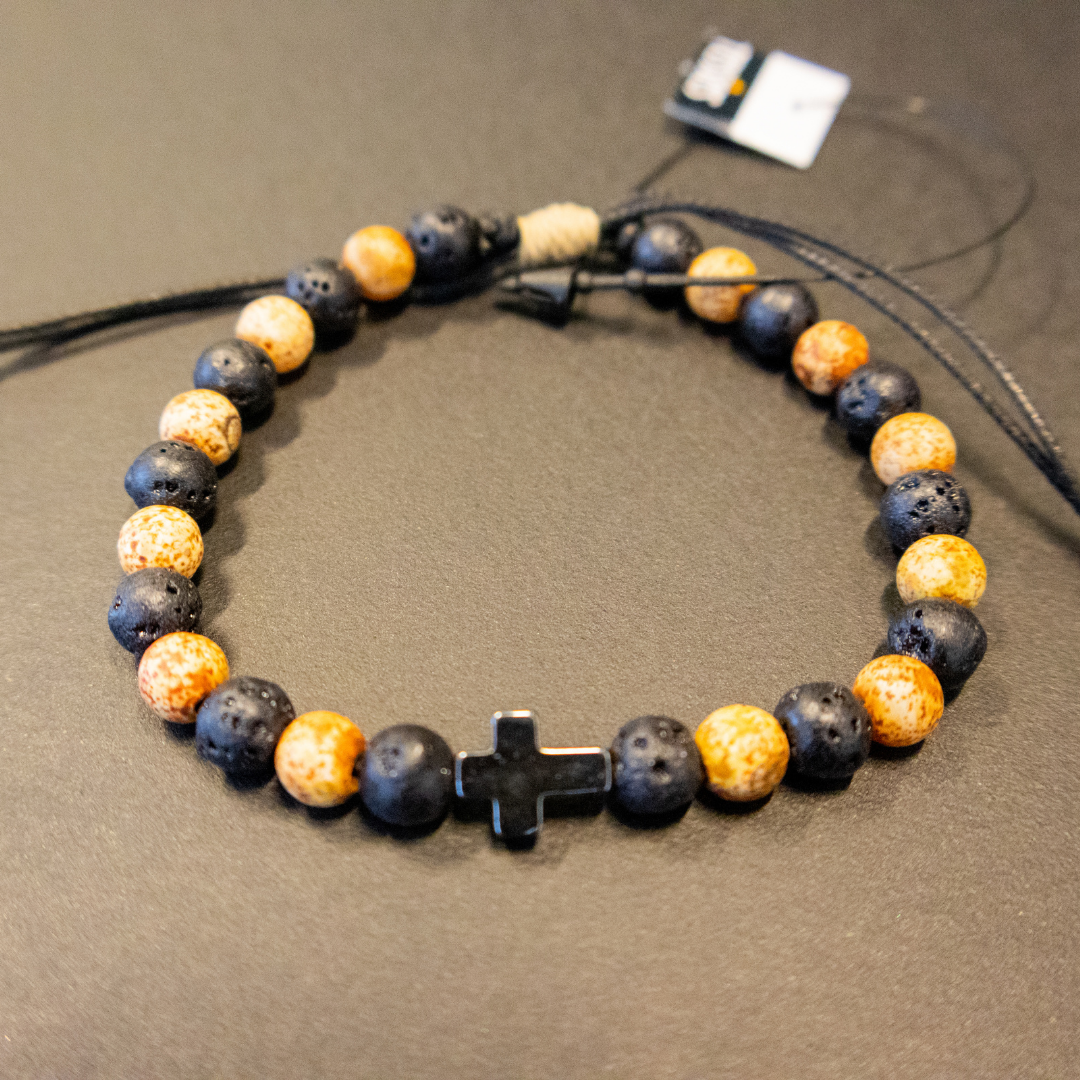 Armbånd - Jaspis/Lavesten