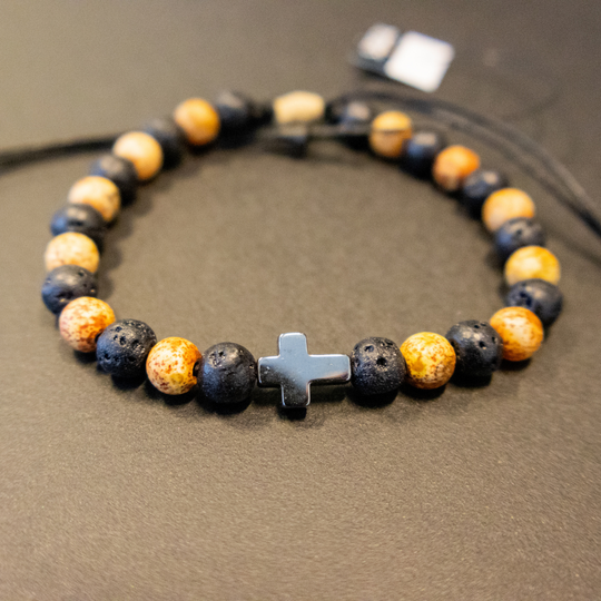 Armbånd - Jaspis/Lavesten