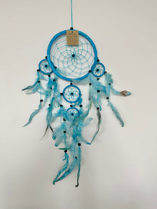 Drømmefanger - 16 cm - lyseblå