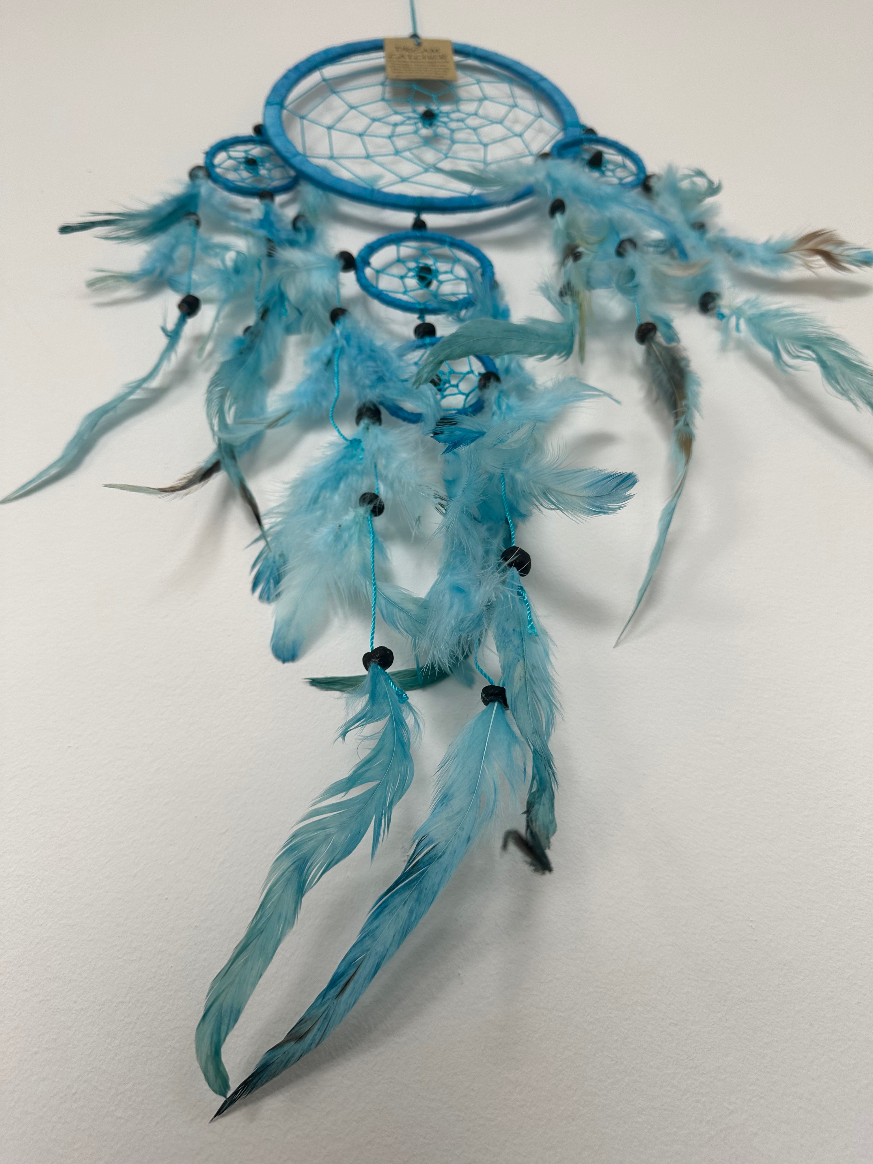 Drømmefanger - 16 cm - lyseblå
