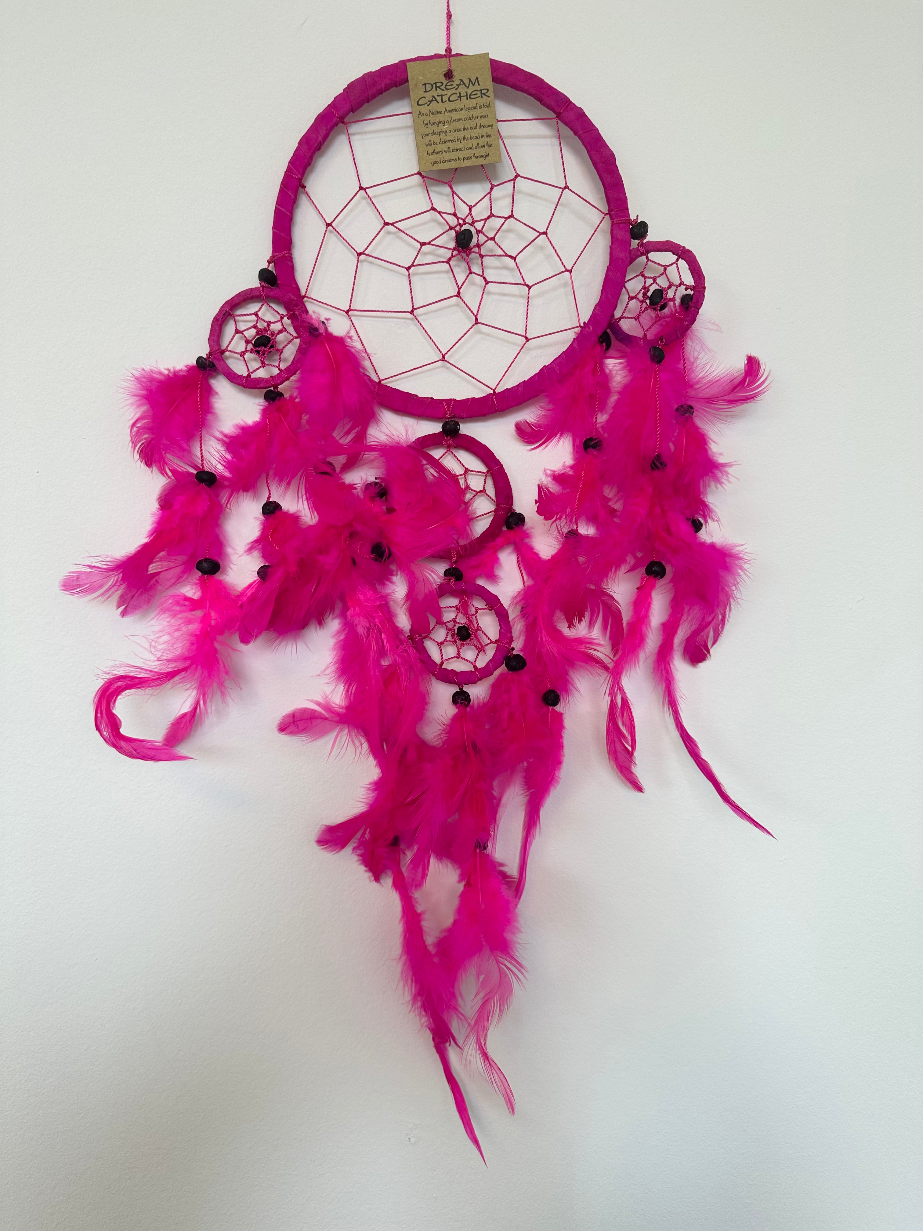 Drømmefanger - 16 cm - pink