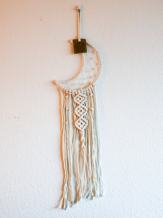 Macrame måne ophæng