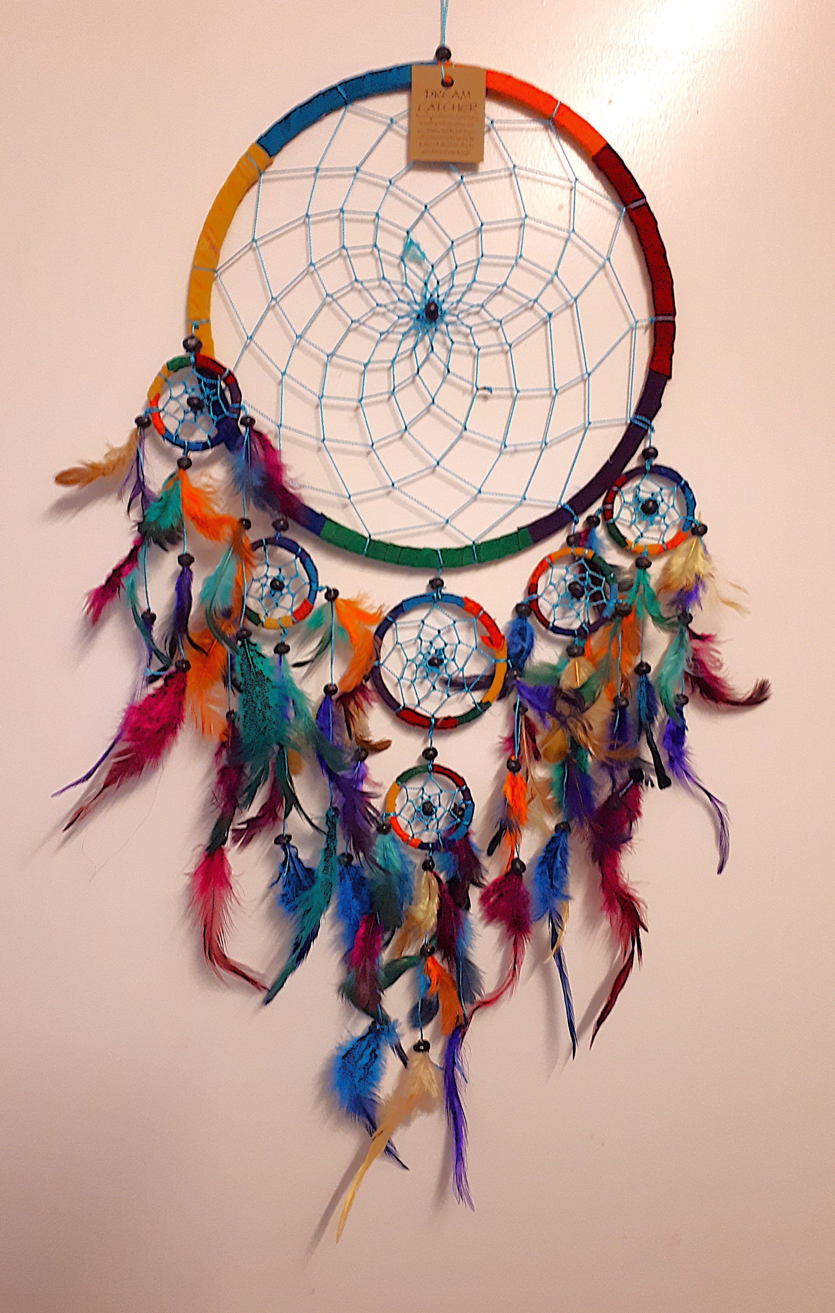 Drømmefanger - 27 cm -Multifarver