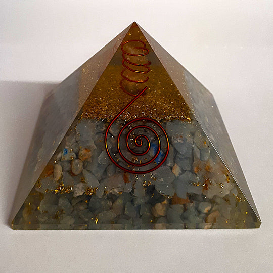 ORGONIT - ORGONITE PYRAMIDE- Angelit