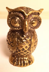 En Ugle - Messing  (4,5 cm.)