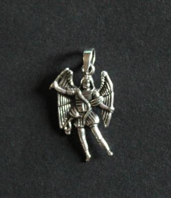 ÆRKEENGLEN MICHAEL - VEDHÆNG AF STERLING SØLV