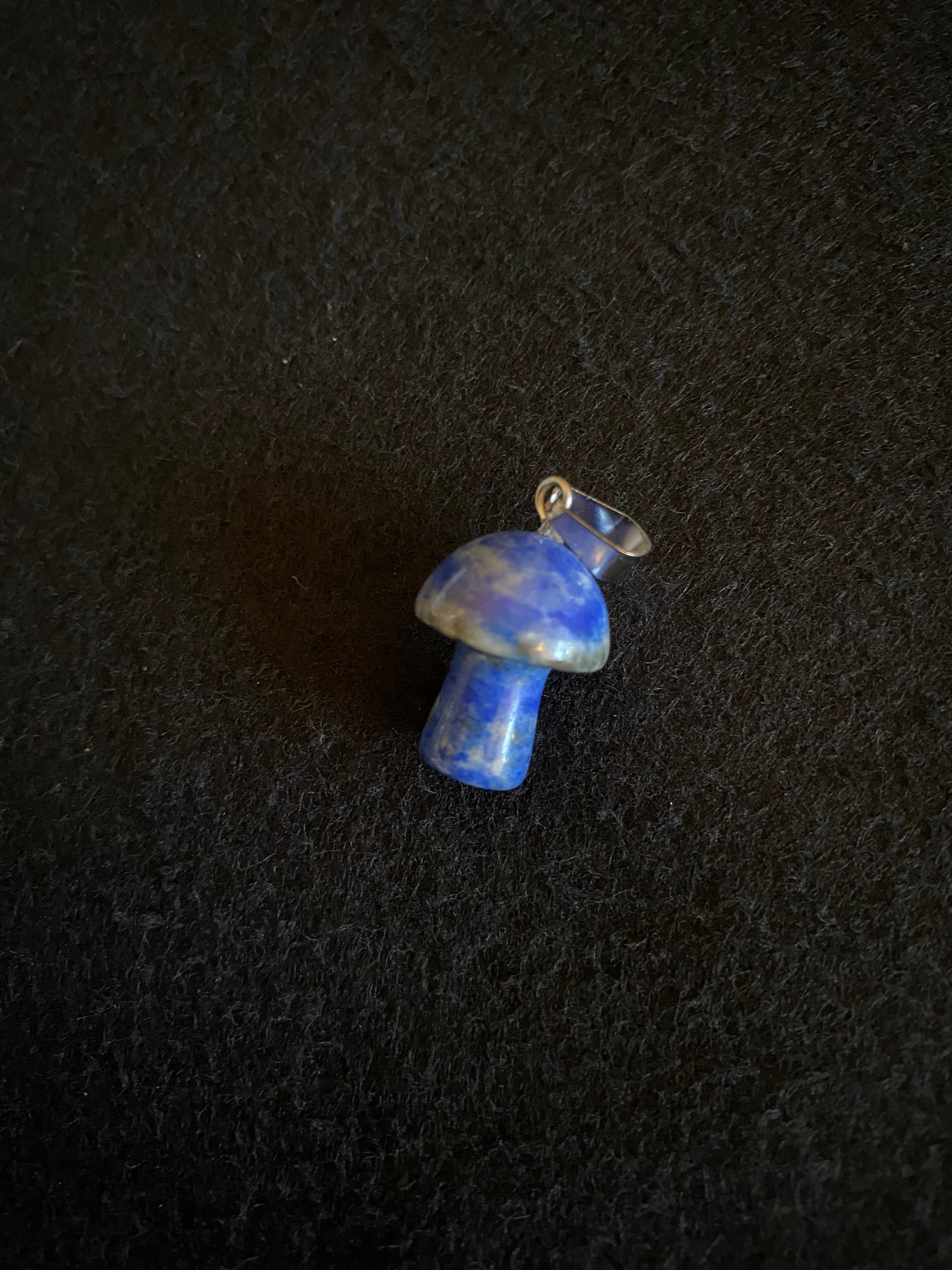 Lapis lazuli vedhæng svamp