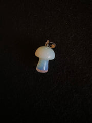 Opal glas (fremstillet) vedhæng svamp