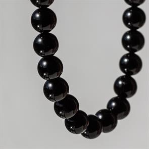 STENBUKKEN - ONYX ARMBÅND, 8 MM RUNDE STEN